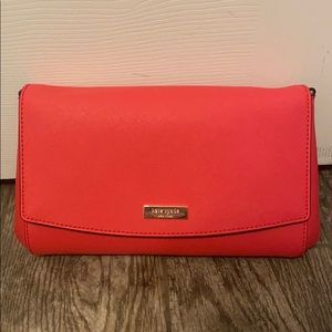Coral Kate Spade crossbody
